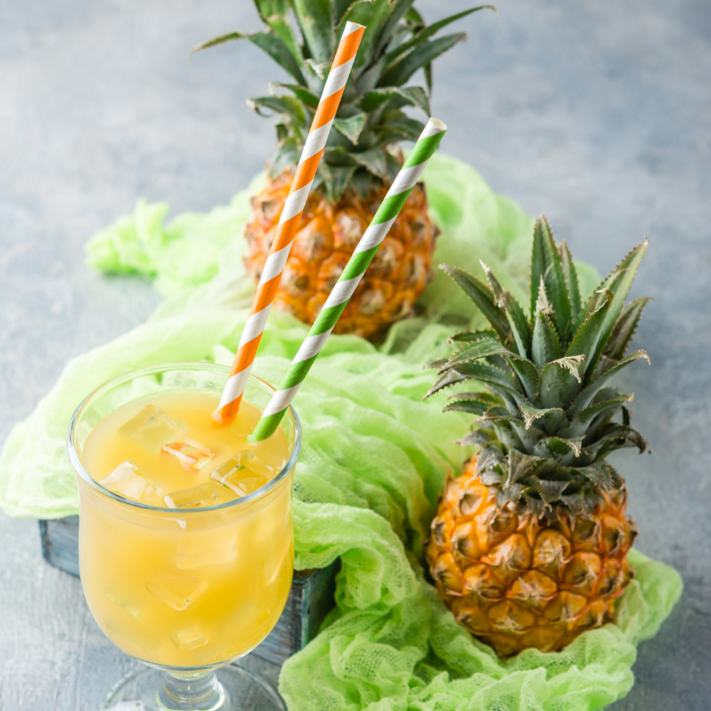 Pineapple & Ginger Rum Fizz 
